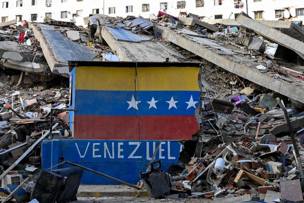 Venezuela lucha contra el tiempo entre los escombros mientras crece el dolor de miles de familias