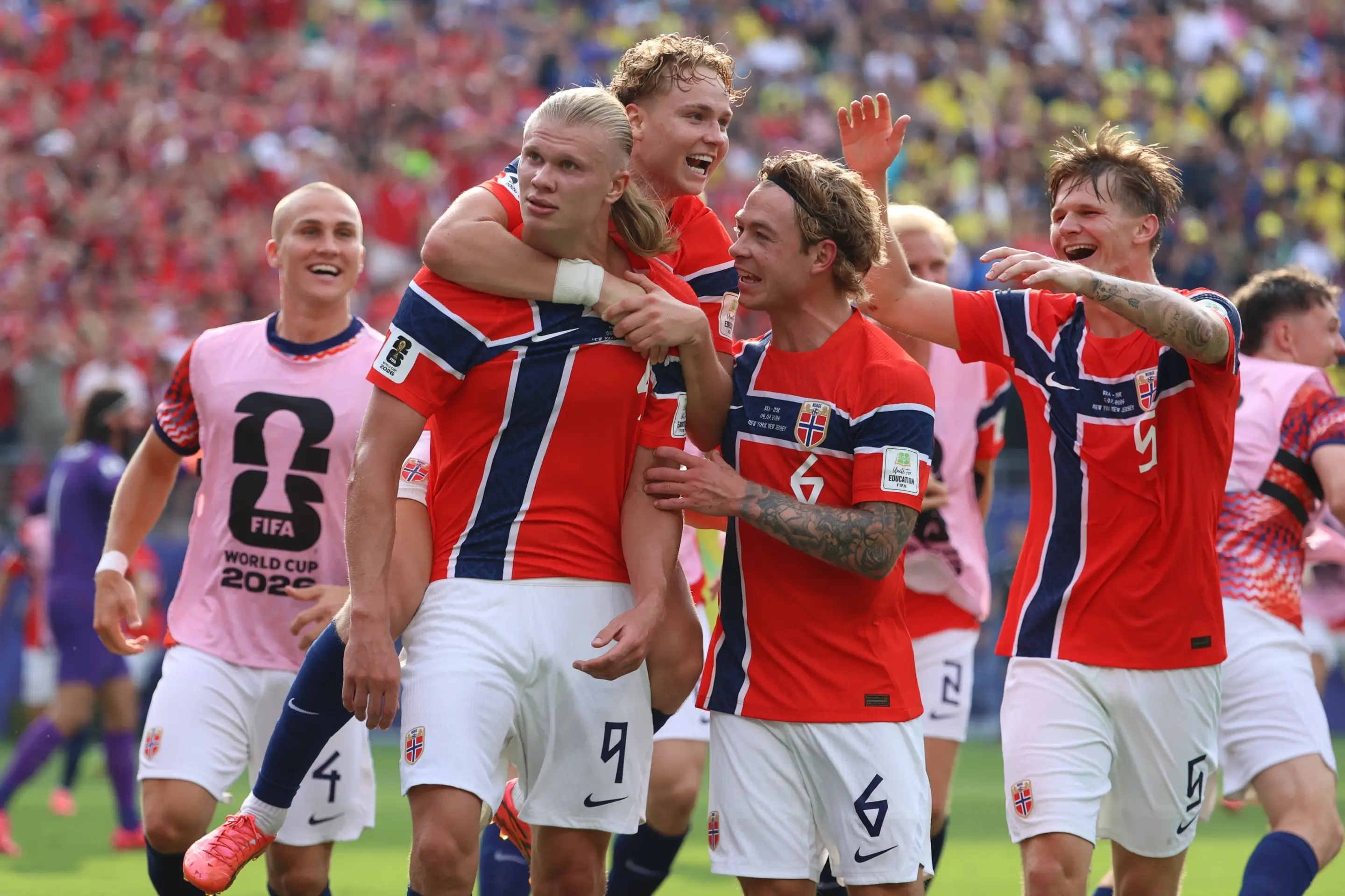 Noruega e Inglaterra avanzan a cuartos de final tras eliminar a Brasil y México en el Mundial 2026