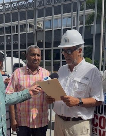 Piquete de contratistas genera reacción del gobierno