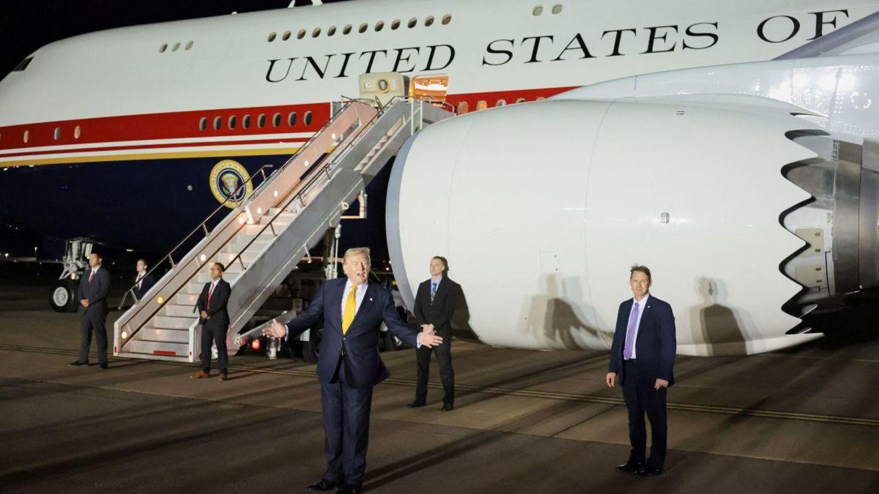 Preocupaciones de seguridad por Irán llevaron a Trump a regresar desde Turquía en el Air Force One tradicional, según CNN