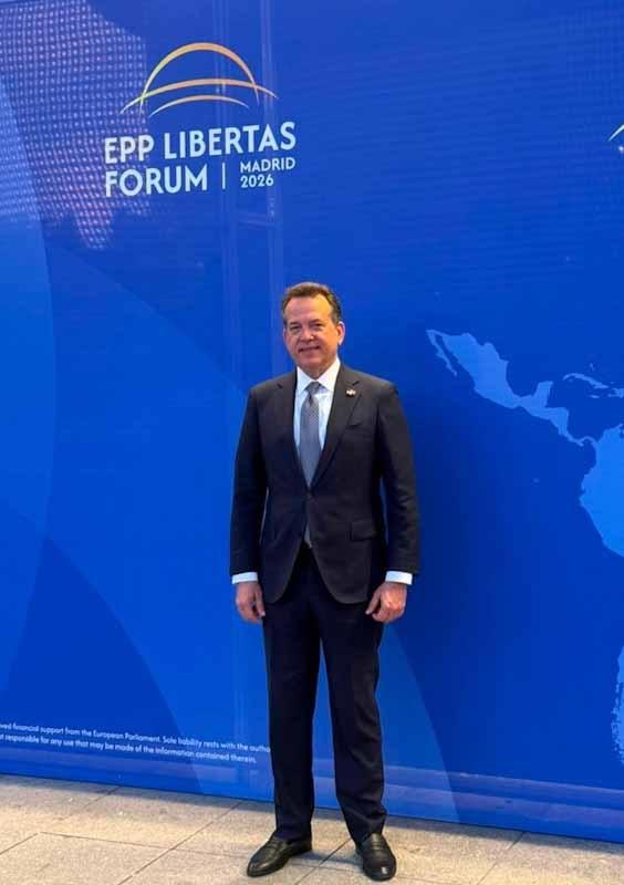 Ito Bisonó participa en Madrid en el Foro Libertas del Partido Popular Europeo para promover el diálogo sobre democracia y libertad