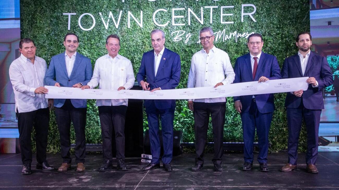 Presidente Abinader inaugura Porto Town Center y destacan confianza del sector privado en la economía dominicana