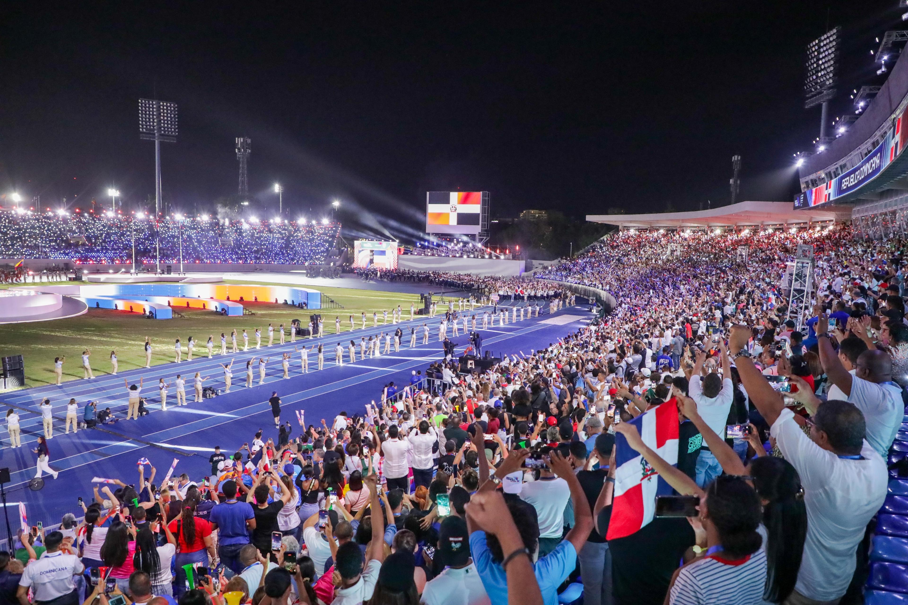 Santo Domingo inaugura los XXV Juegos Centroamericanos y del Caribe con un espectáculo por su centenario