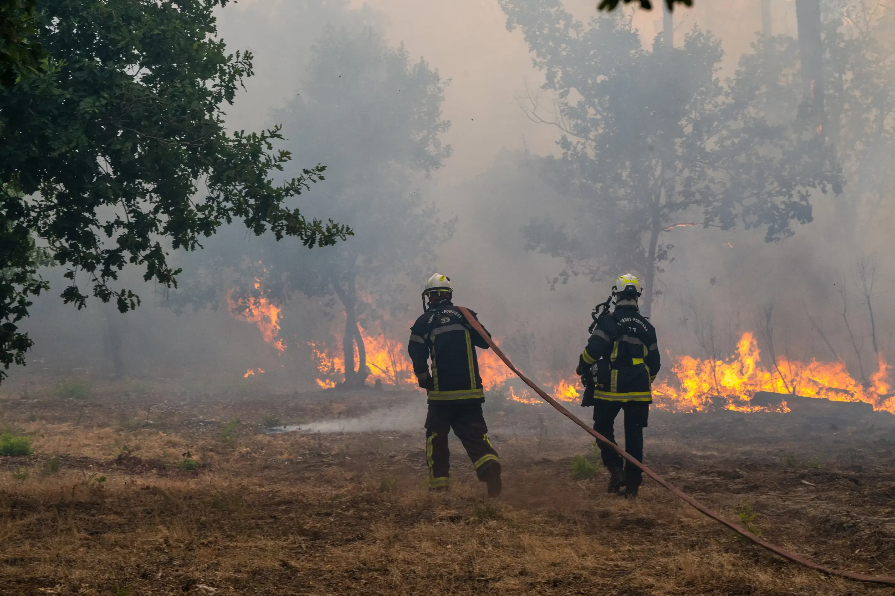 Incendio forestal provoca evacuaciones en algunos suburbios de la ciudad francesa de Burdeos