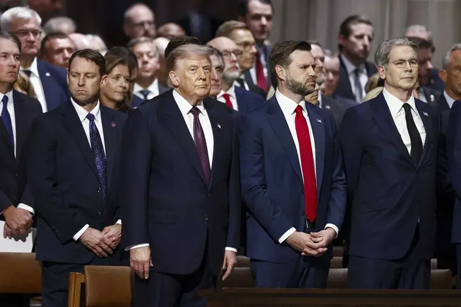 Trump, Netanyahu y Zelenski asisten al funeral del influyente senador estadounidense Lindsey Graham