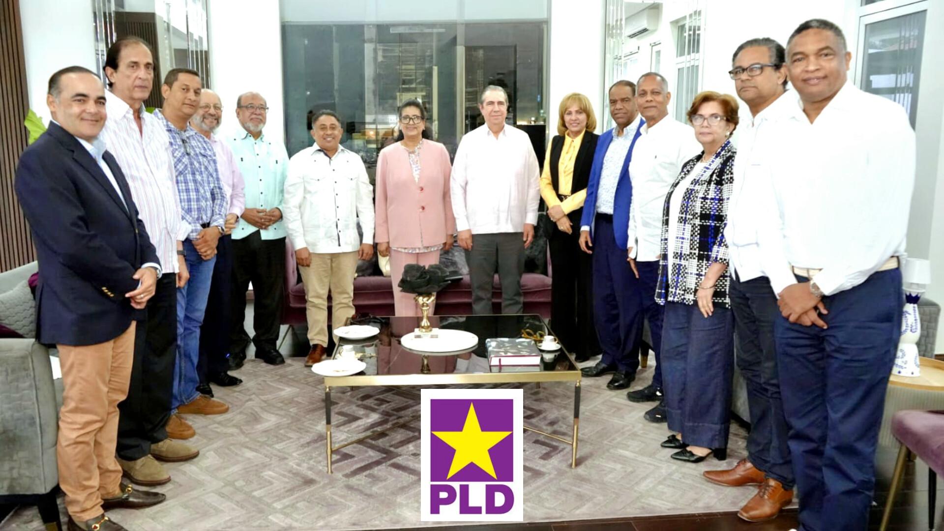 PLD avanza organización de consulta presidencial y se reúne con Francisco Javier García