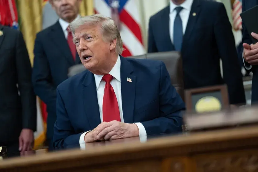 Trump comparte un mensaje en su red social un mapa de Venezuela como estado 51 de EE.UU.