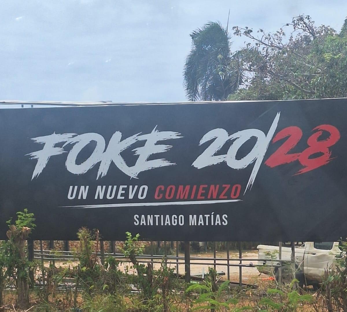 Aparecen vallas de Santiago Matías en carreteras pese a prohibición de propaganda anticipada de la JCE