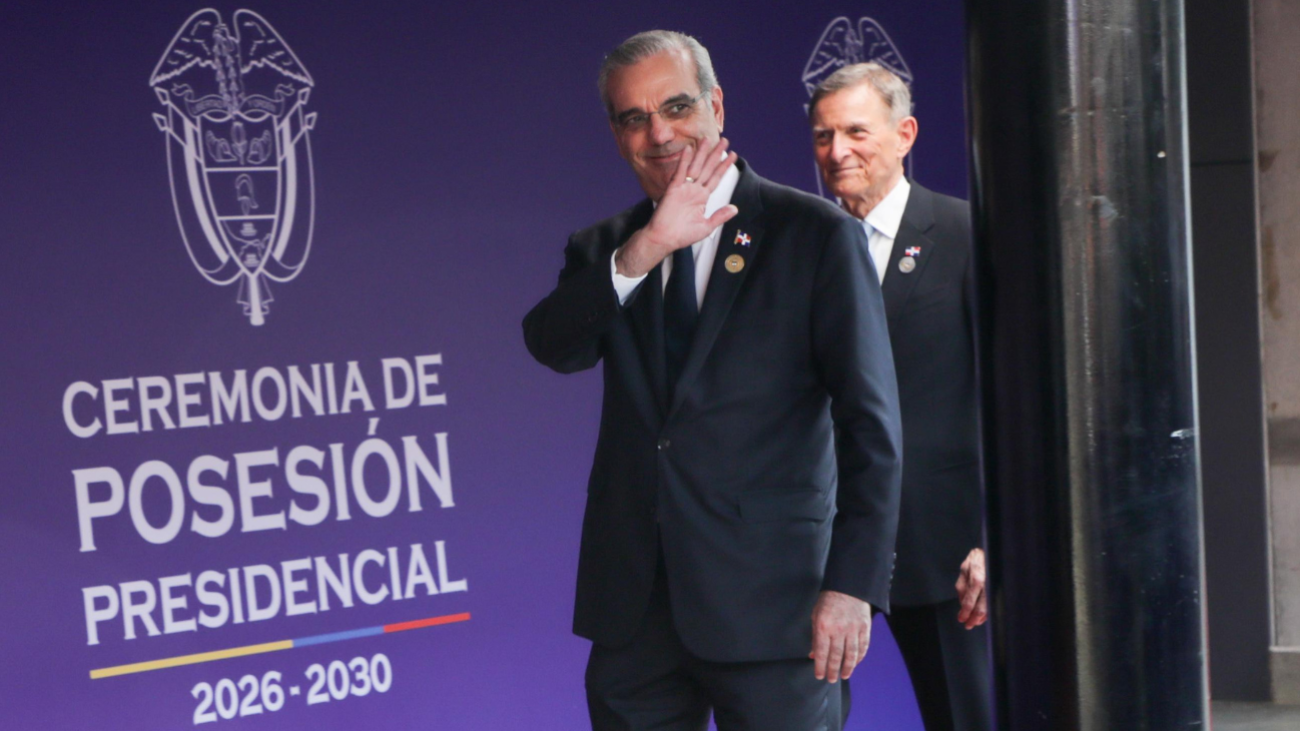 Abinader asiste a toma de posesión de Abelardo de la Espriella como presidente de Colombia