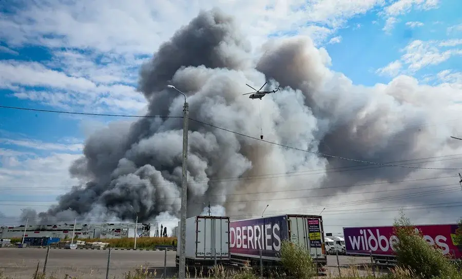 Al menos 7 muertos en un ataque ucraniano masivo con drones contra la región de Moscú y el sur de Rusia