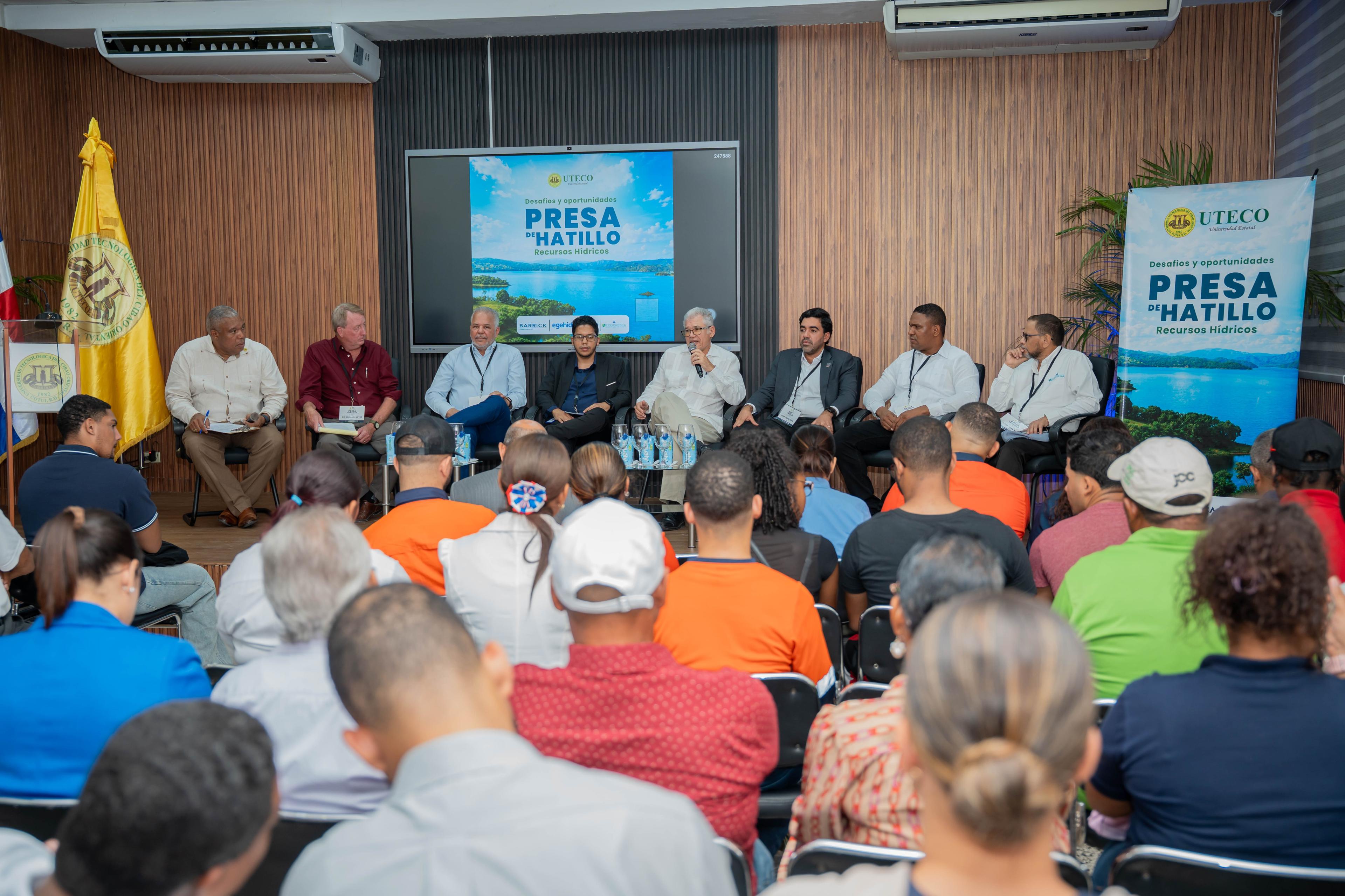 UTECO propicia panel de expertos multisectorial sobre los “Desafíos y Oportunidades en la Gestión del Recurso Hídrico en la Presa de Hatillo”