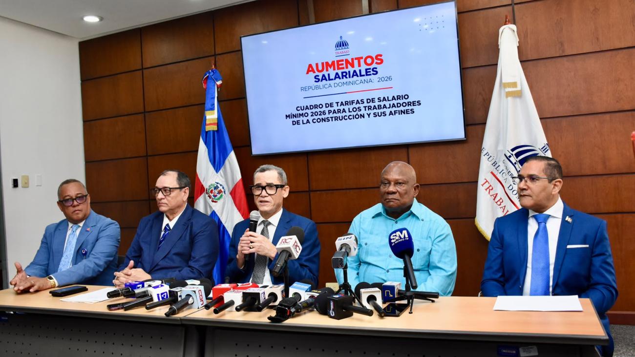 Aprueban aumento de 20 % al salario mínimo de trabajadores de la construcción