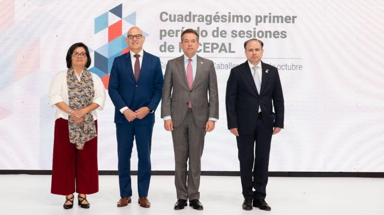 República Dominicana presenta detalles del 41.º período de sesiones de la Cepal
