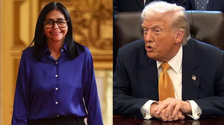 Trump y Delcy Rodríguez sellan acuerdo petrolero por 25 años en medio de cuestionamientos sobre la soberanía venezolana