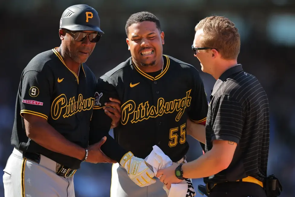 Piratas colocan al dominicano Esmerlyn Valdez en lista de lesionados y su temporada podría terminar