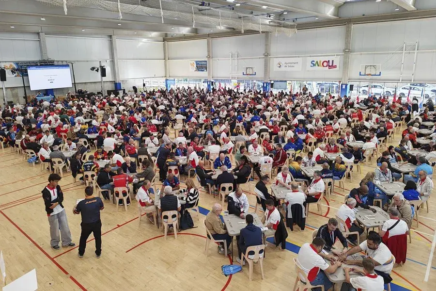 Más de 800 jugadores de 17 países participan en el Mundial de dominó en Salou (Tarragona)