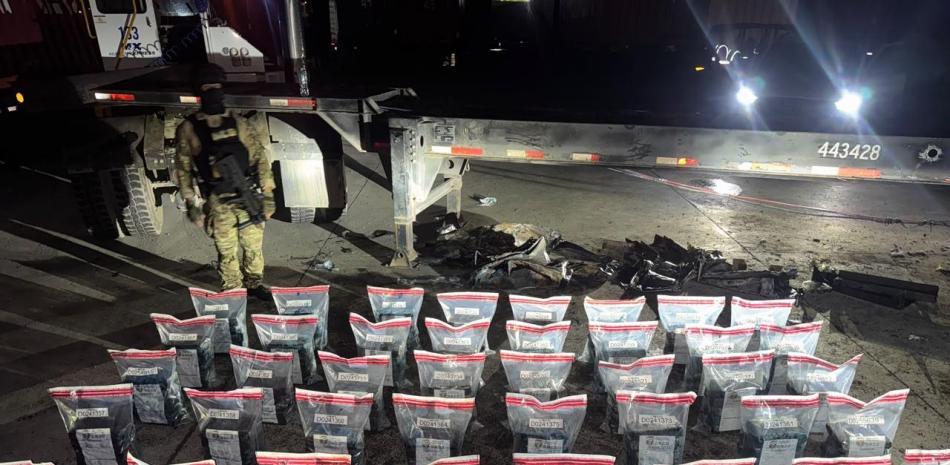 Incautan 228 paquetes de presunta cocaína destinados a Puerto Rico y Francia