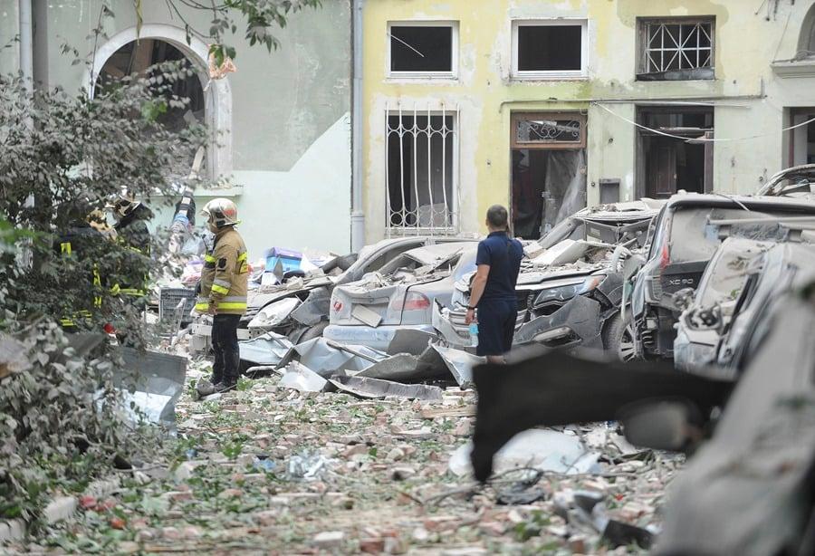 Misiles rusos bombardean Kiev mientras Rusia dice haber derribado más de 800 drones ucranianos