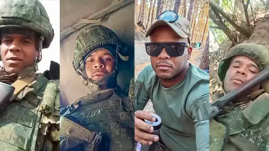 Se hace viral video de dominicano que combate junto a tropas rusas en la guerra contra Ucrania
