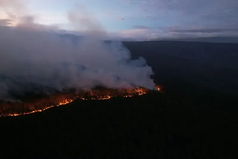 Incendio en la Sierra de Bahoruco fue controlado en un 99 % tras amenazar zonas de alto valor ecológico