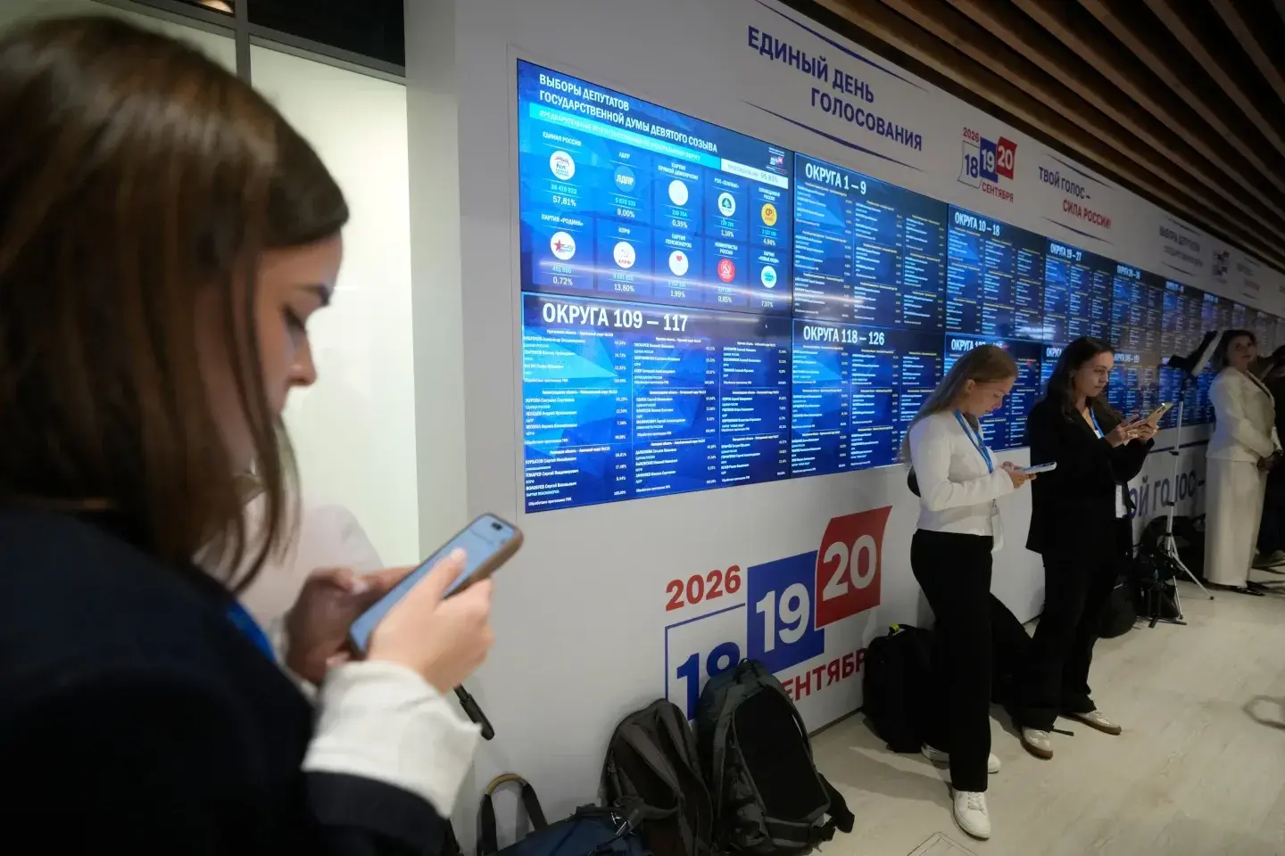 Partido de Putin logra mayoría récord en elecciones rusas sin una oposición competitiva