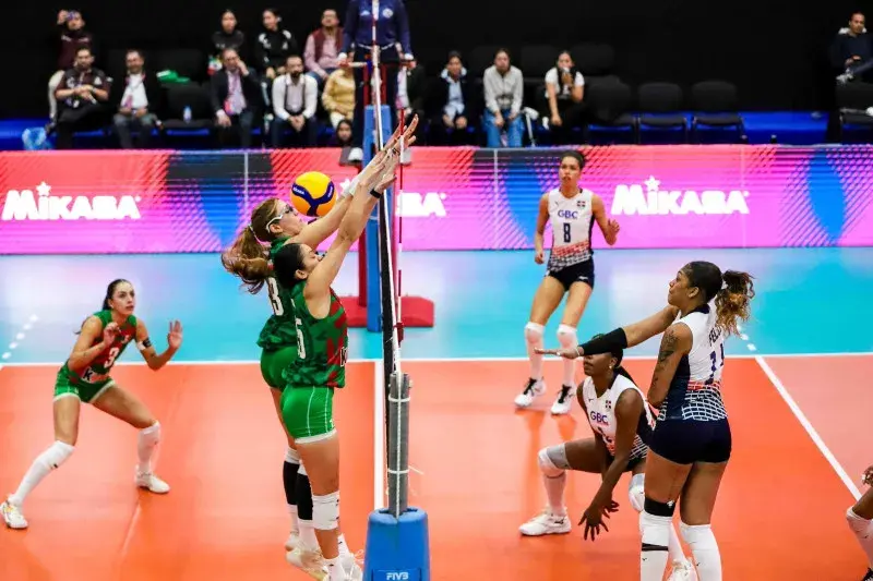 México vence 3-0 a las Reinas del Caribe en apertura del Final Six de Norceca